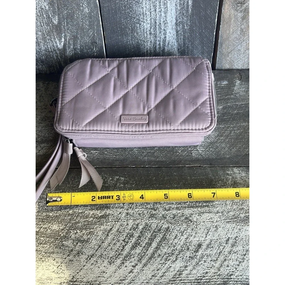 Vera Bradley Ultralight RFID Accordion Wristlet In Light Purple Lavender - Picture 5 of 5